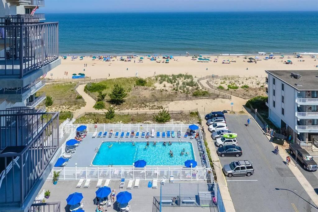 Ocean Front Sea Terrace 209 Heated Pool Villa Ocean City Exterior photo